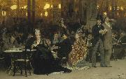 Ilya Repin A Parisian Cafe oil painting
